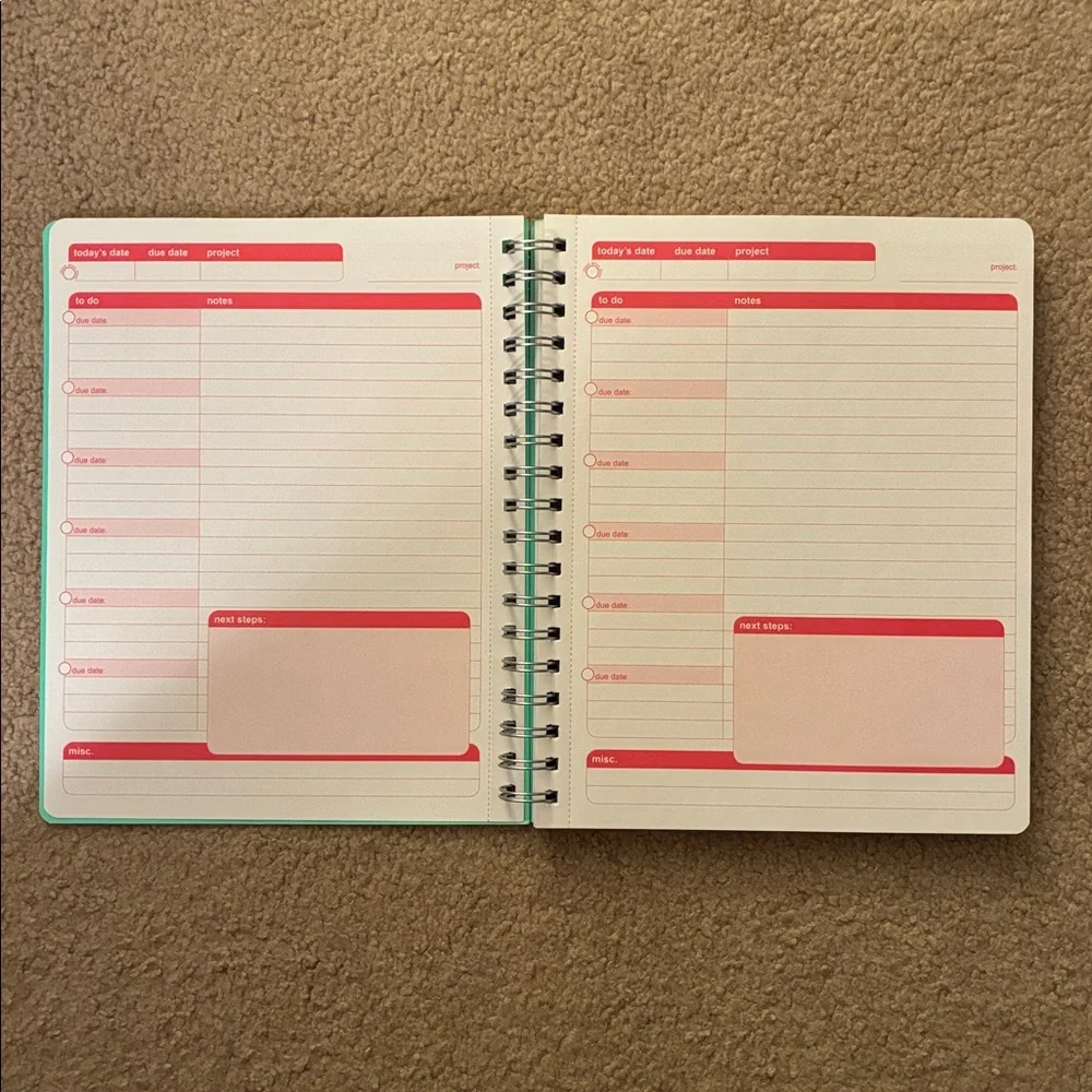 Markings By C.R. Gibson Make It Happen Project Planner - 200 Pages